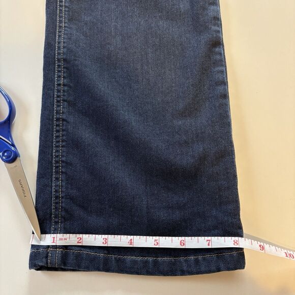 LL Bean Men’s 32x30 BeanFlex Fleece-Lined Classic Fit Jeans Straight Blue 298065 - Picture 5 of 9